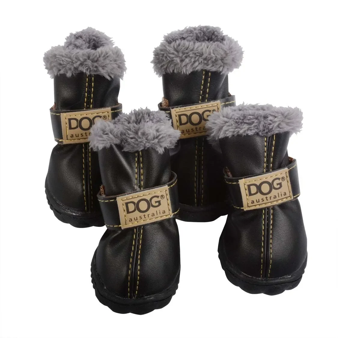 Pet Shoes Dog Thickened Snow Boots Warm Teddy Autumn and Winter Shoes VIP Shoes