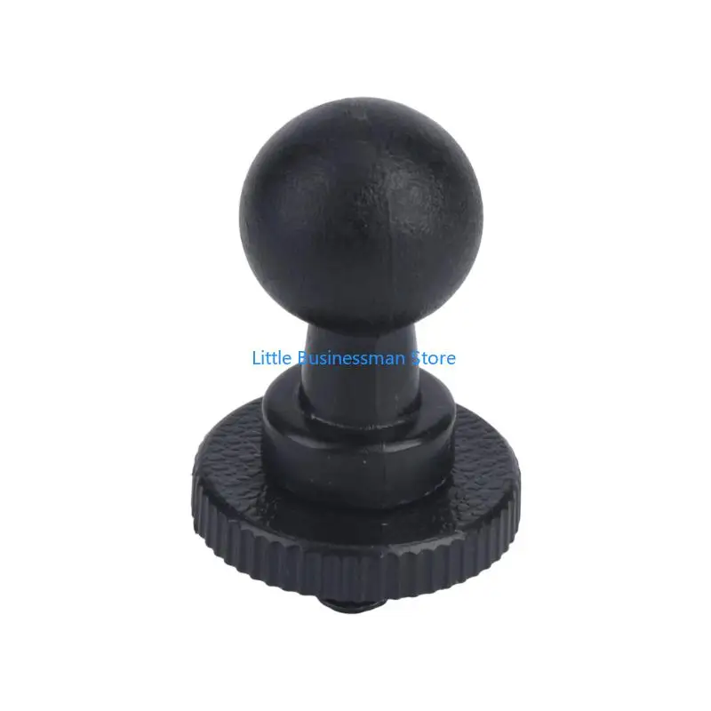 schwarzer 17-mm-Kugeladapter für 1/4-Gewindehalterung, passend für M76A – Detail 2