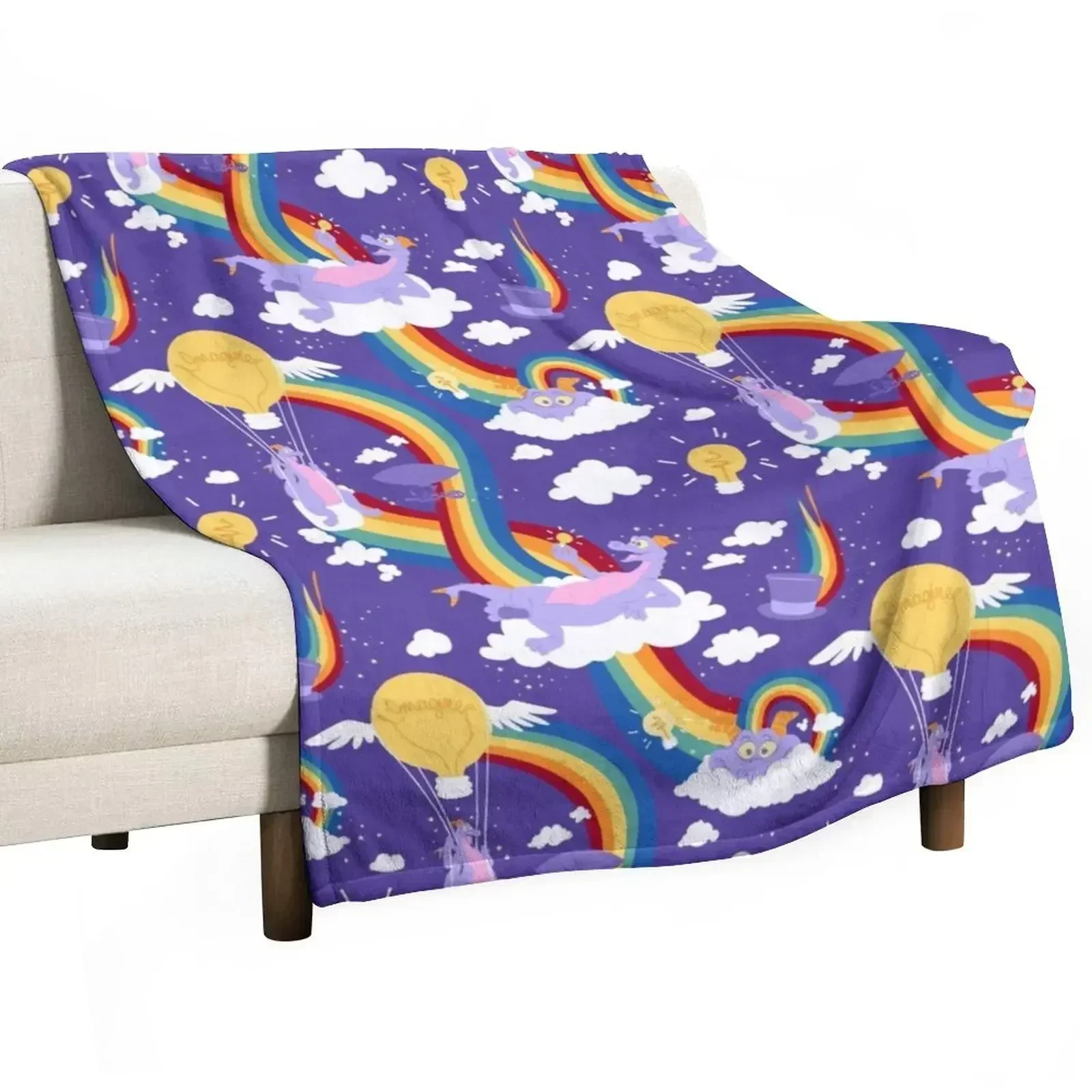 Journey Into Imagination - The Dreamport Throw Blanket heavy to sleep Blankets Sofas Of Decoration Soft Blankets