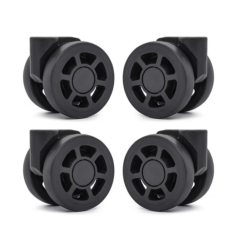 50mm Silent Detachable Luggage Replacement Wheels, Suitcase Caster Repair Parts for Password Travel Box