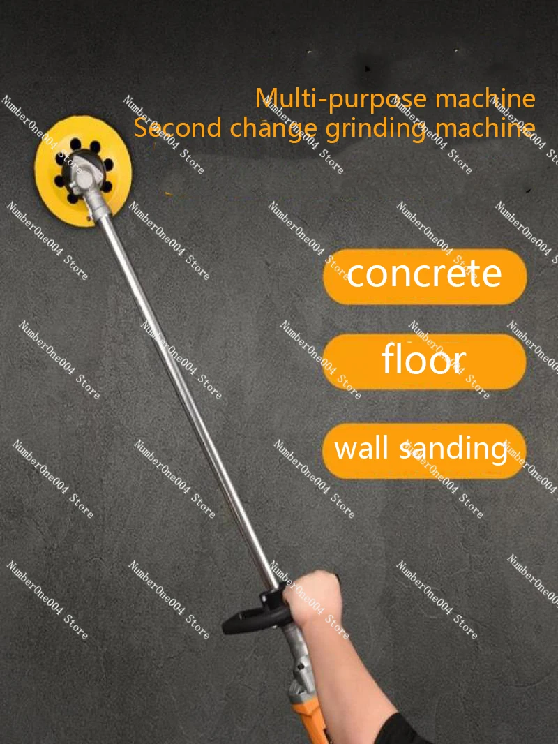 For 110V 220V electric concrete grinder cement floor smoothing wall ground grinder floor paint paint rough house red brick