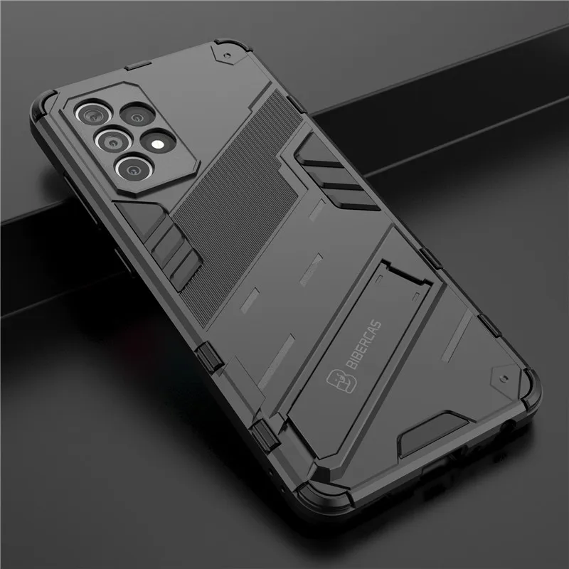 For Samsung Galaxy A52 A72 A12 Case Magnetic Holder Armor Cover For Samsung A22 A82 A32 A42 A02 A03S Shockproof Bracket Cases