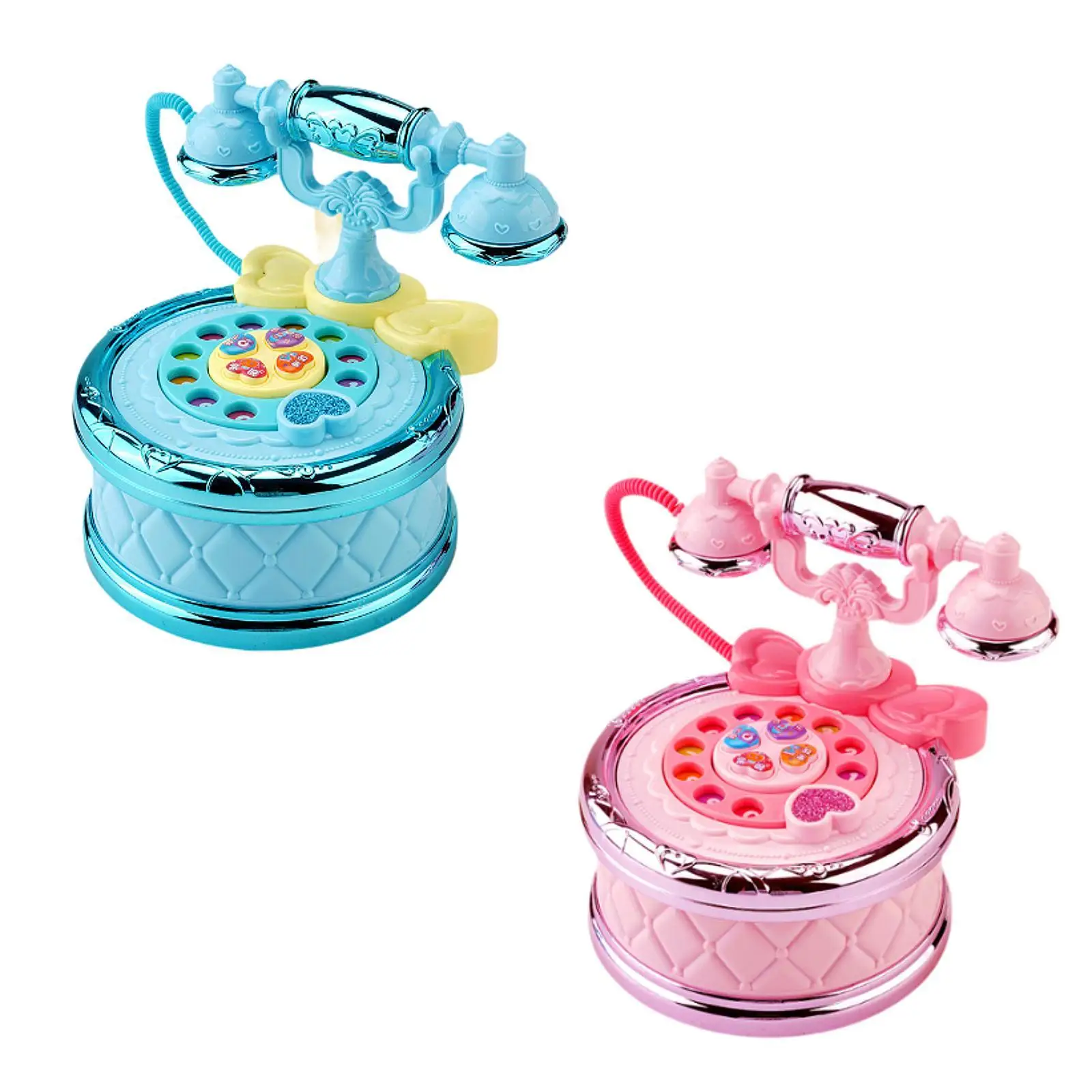 Kindertelefon-Spielzeug, Feinmotorik-Baby-Telefon für Kinder, Jungen und Mädchen im Alter von 3 Jahren