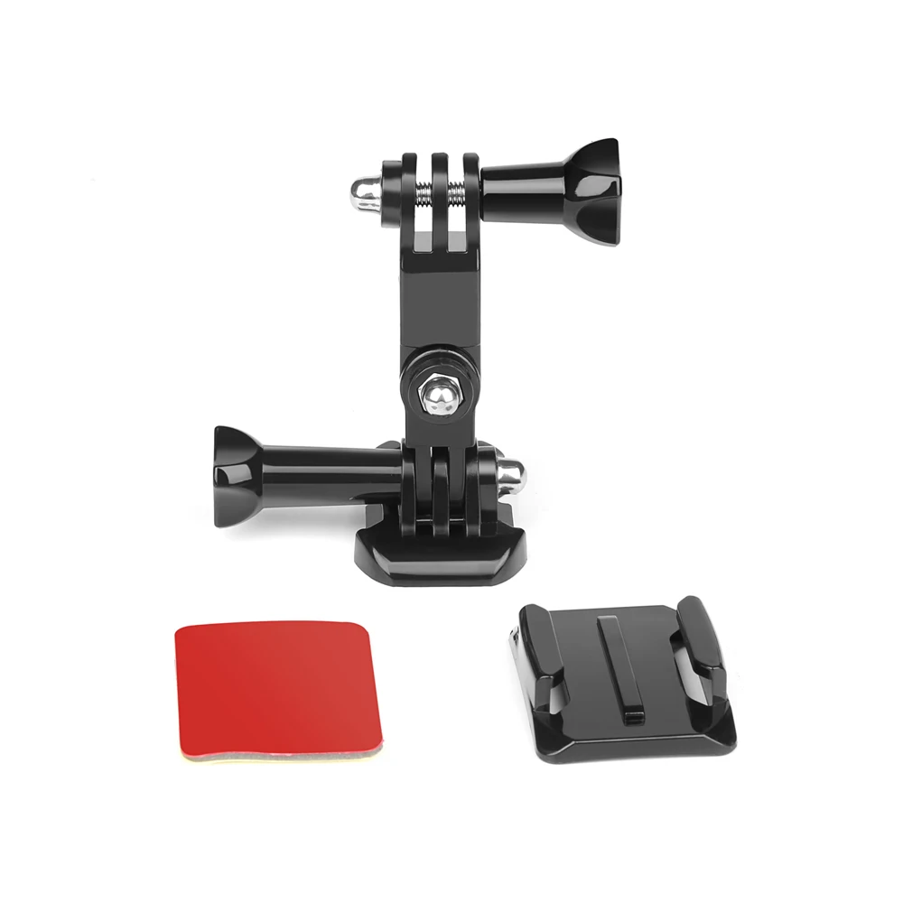 Wholesale 액션 카메라 헬멧 삼각대 마운트 GoPro 영웅 7 8 9 10 Xiaomi 이순신 4K SJCAM SJ4000 SJ5000 SJ7 h9 GoPro 10 액세서리