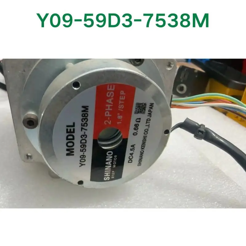 Second hand test OK  86 step thick motor with brake Y09-59D3-7538M