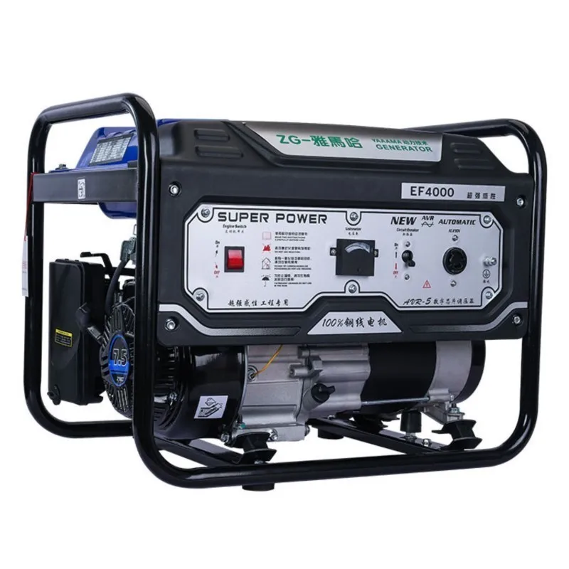 

Single-phase 220V Three-phase 380V Universal 10KW Hand Start Electric Start Small Gasoline Generator Household