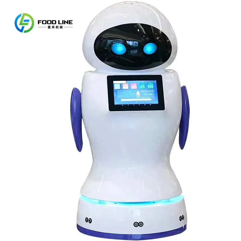 Customized Welcome Guide Intelligent Service Robot for Exhibitions Banks Schools Hospitals Hotels-Reception & Tour Guide