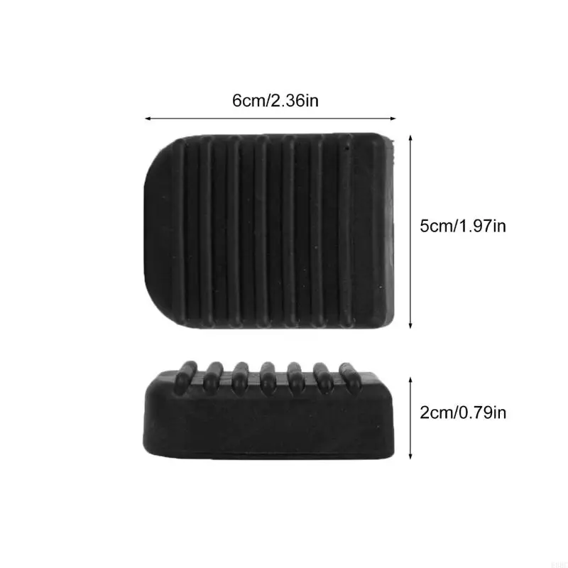 E8BC Motorcycle Support Pad Motorcycle Pad Pad Pad Geral Fit Stand Extension Case para aumentar a durabilidade do suporte