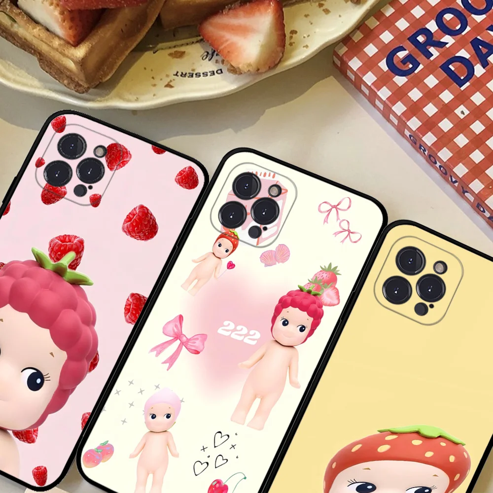 

CUTE BABY Phone Case For iPhone 16 15 14 11 12 13 Mini Pro XS Max Cover 6 7 8 Plus X Funda Shell