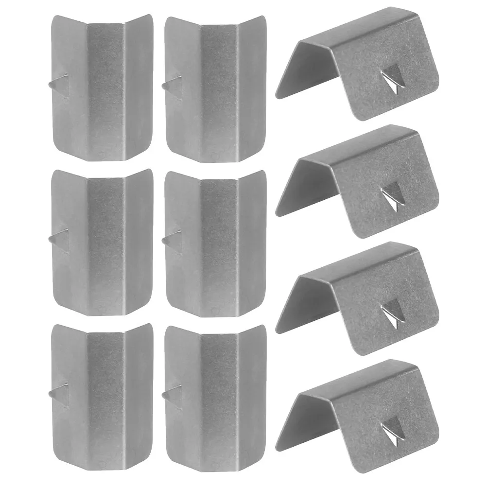 20Pcs Universal Wind Deflector Clips Durable Weather-Resistant Easy Install Car Windshield Clamps Weather-Resistant Clamps