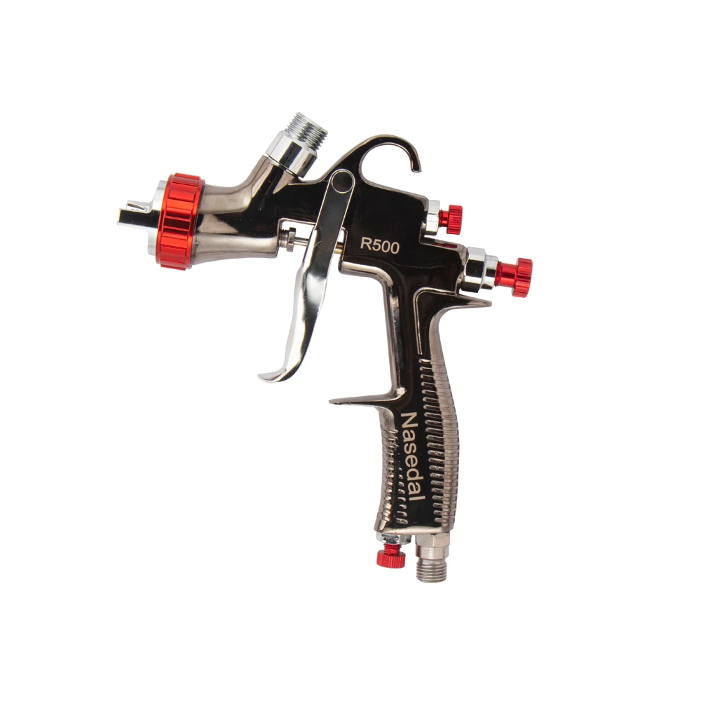 Imagem -03 - Pistola de Pintura de Carro com Aerógrafo R500 Lvlp. Pistola Pulverizadora 600cc de Alta Qualidade de 13 mm