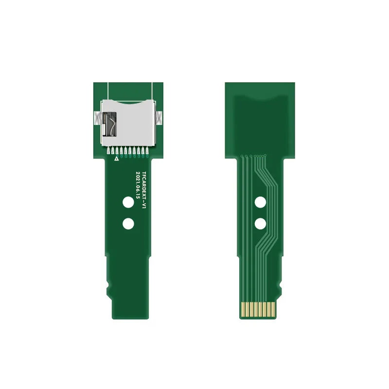 مجموعة بطاقات الذاكرة Micro SD TF مع محول تمديد ذكر إلى أنثى لأجهزة الكمبيوتر المحمولة MP3 MP4 GPS - أدوات اختبار موصل PCBA