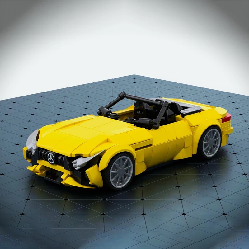 332pcs MOC Luxury Vehicle AMG SL E Performance Racing Series Model Building Blocks Advanced Build Pack Premium Detailed Toy Gift