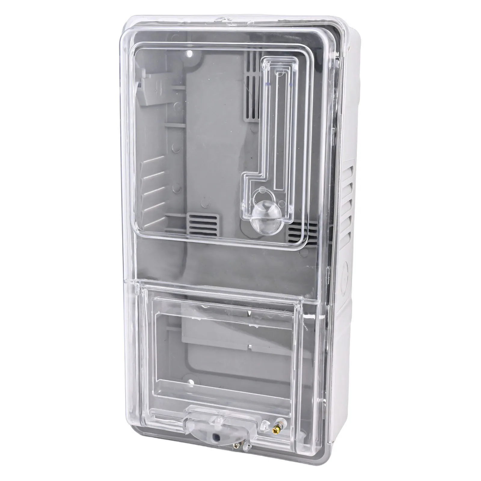 

Reliable Protection for Electric Meters Transparent PC Plastic Electric Meter Box with IP20 Shell Protection Level