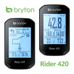 Bryton Rider420 Rider 420 420E 420T GPS Bike Computer Bicycle Korean Stopwatch Cycling Route Navigation Odometer Speedometer