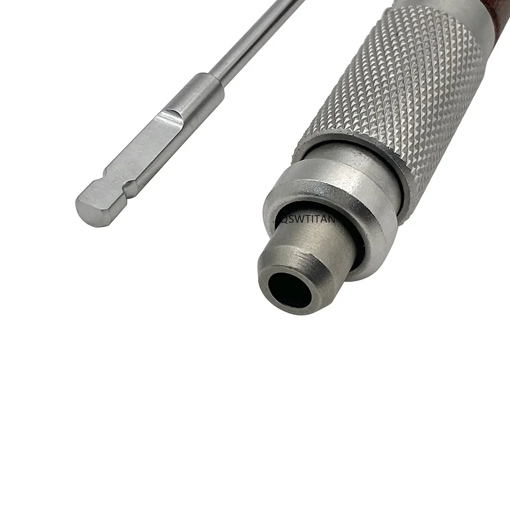 Imagem -04 - Torque Limiting Screwdriver Handle Bloqueio do Parafuso Instrumentos Cirúrgicos Ortopédicos 1pc