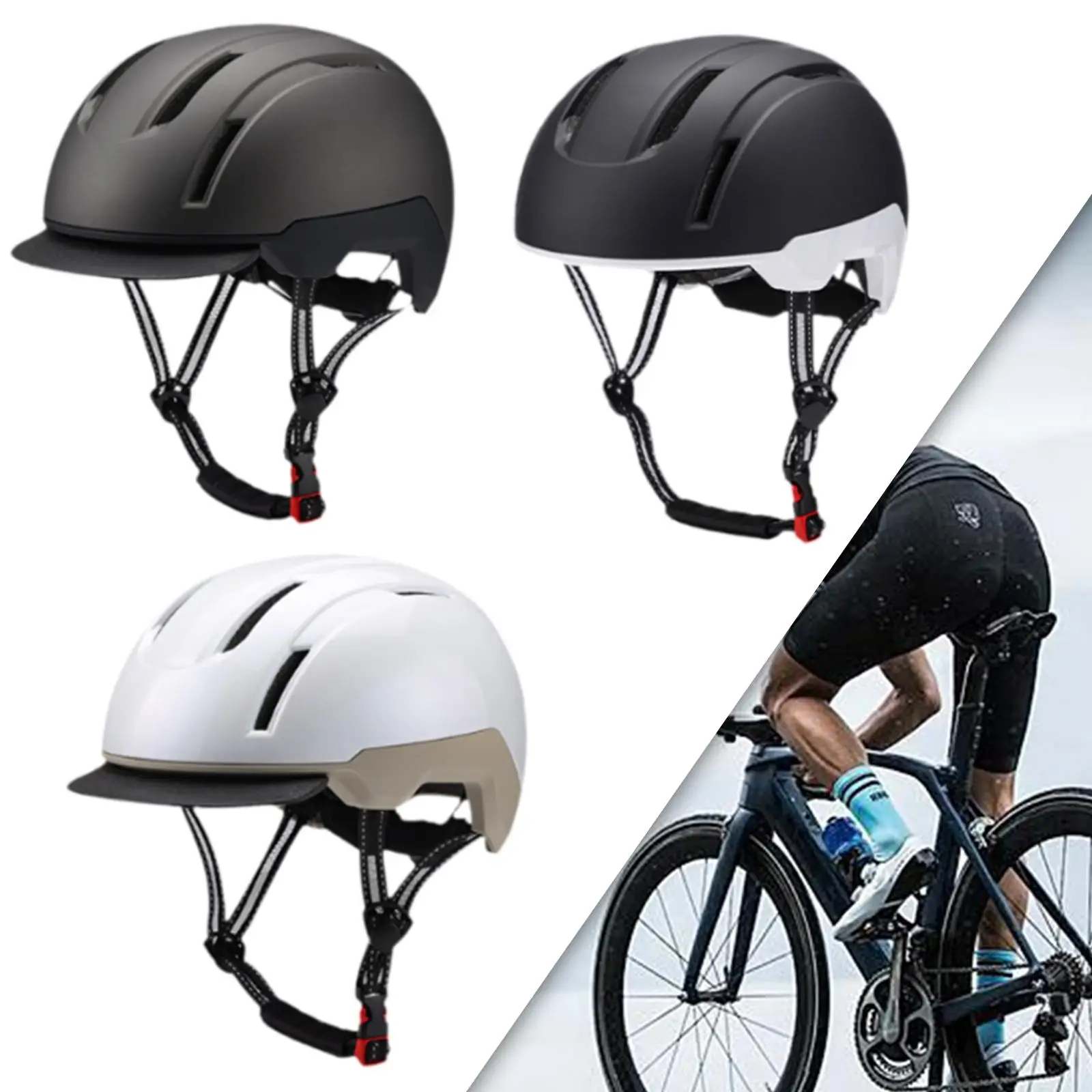 Bicycle Helmet Adjustable for Skateboarding Outdoor Activities Children