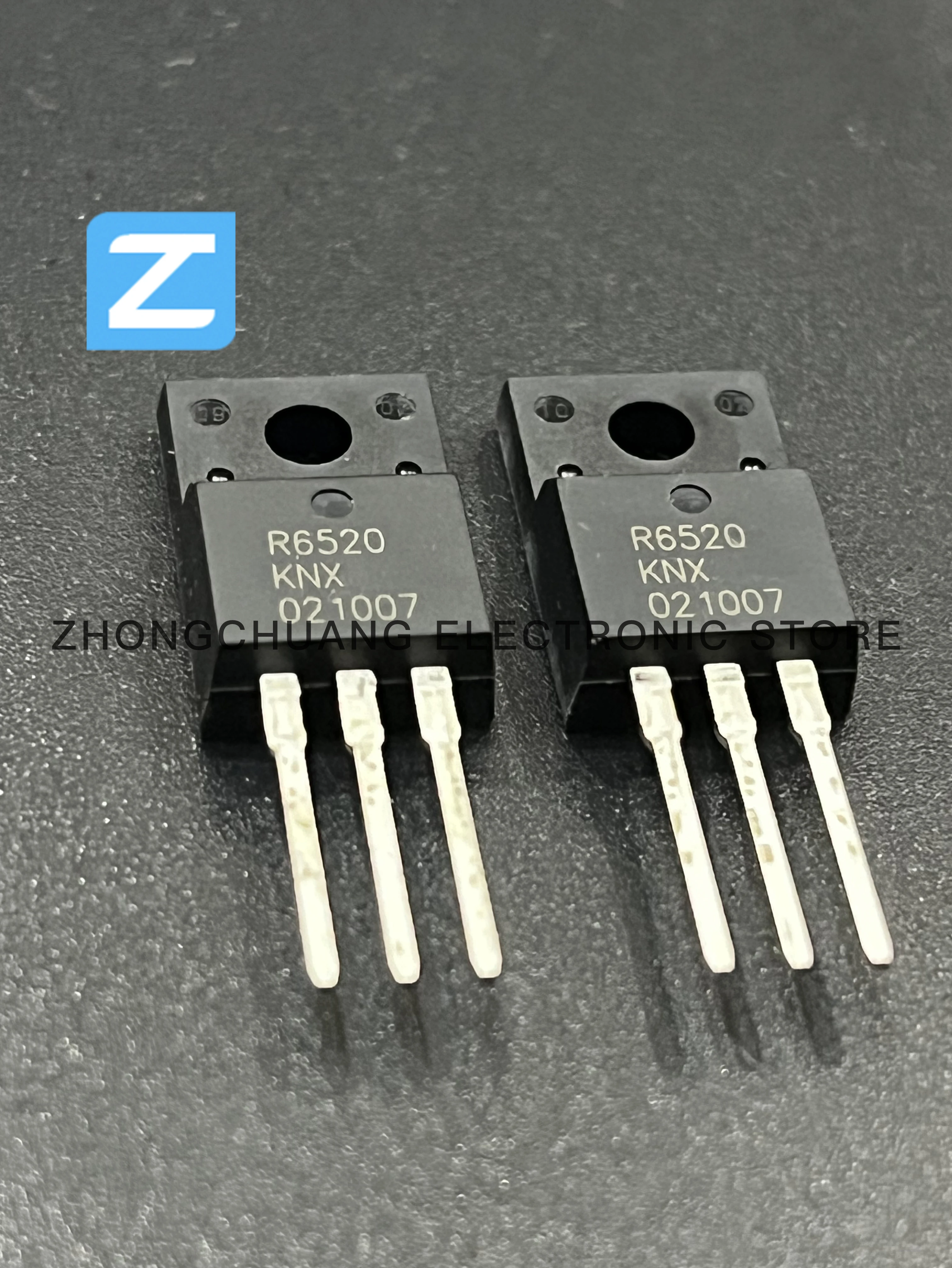 1-10PCS  R6520KNXC7G R6520KNX TO-220F N-Channel MOSFET 650V 20A new original