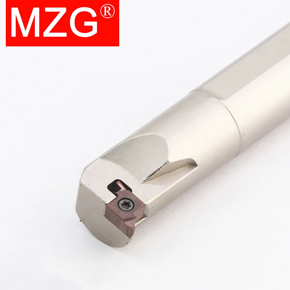 MZG – porte-outils de coupe interne à rainure peu profonde, CNC B-SNGR, machine-tour, rainurage, barre de coupe