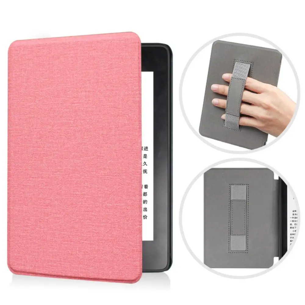 

Hand Support 6.8 inch Smart Case 11th Generation Funda E-Reader Folio Cover PU Leather Ultra Slim for Kindle Paperwhite 5