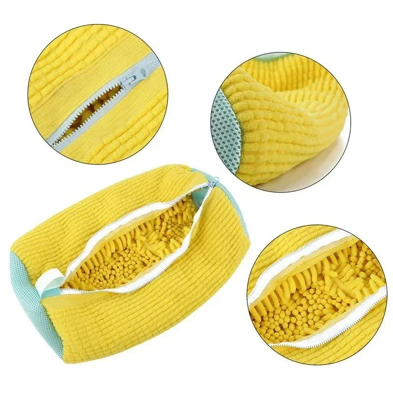 Household Anti-Deformation Shoes Bag, Clothes Organizer, Cotton Laundry, Fluffy Fibers, Easily Remove Dirt