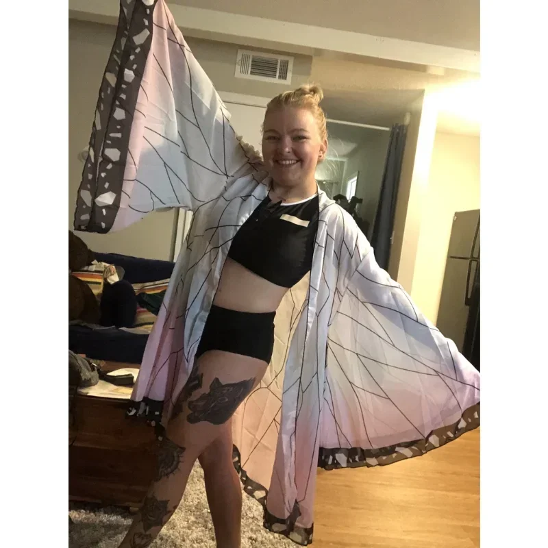 Anime Demon Slayer Kimetsu No Yaiba Cosplay Swimsuit Kochou Shinobu Kamado Nezuko Bikini Beach Swimwear Suit Women Kimono Cl MN5