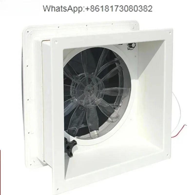 RV ventilation fan car mounted 12V top bidirectional remote control rain sensing silent high-power sunroof