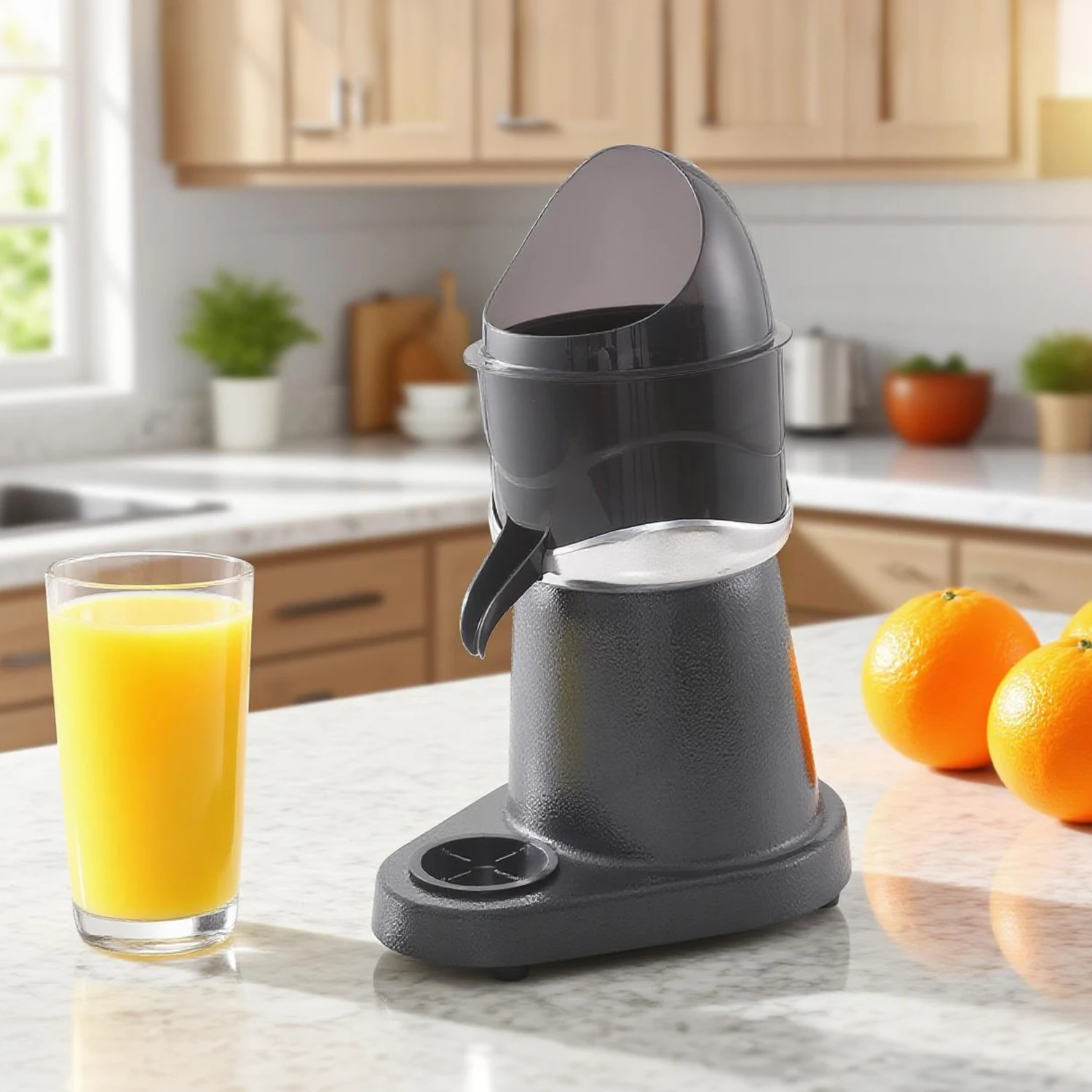 Commercial Electric Automatic Fruit Orange Pomegranate Juicer High Efficiency Stainless Steel Squeezer Machine
