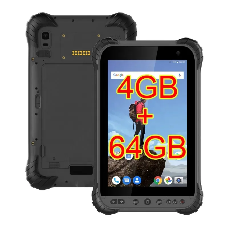 Ready To Ship 8 Inch 4GB RAM 64GB ROM NFC 8000mAh Big Battery 4G LTE Rugged Android Tablet PC QCOM P300 PRO