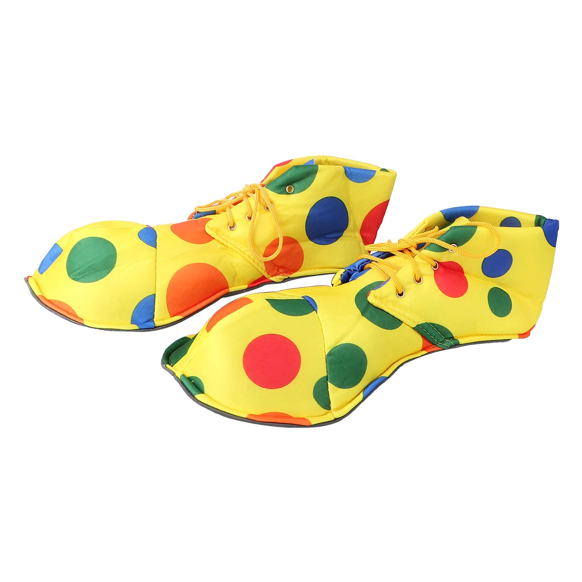 

Clown Boots Shoes Man Halloween Costumes Mens Slippers Red 35x18cm Cloth Comedy