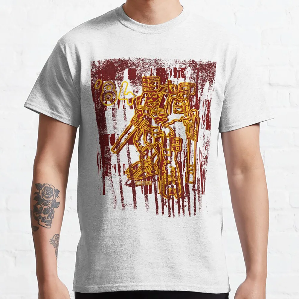 الغيب 7 الحرب بين العسكرية يعني في لعبة Battletech في القرن الحادي والعشرين 84 مراجعة V1 تي شيرت جرافيك تي شيرت كبير الحجم للرجال