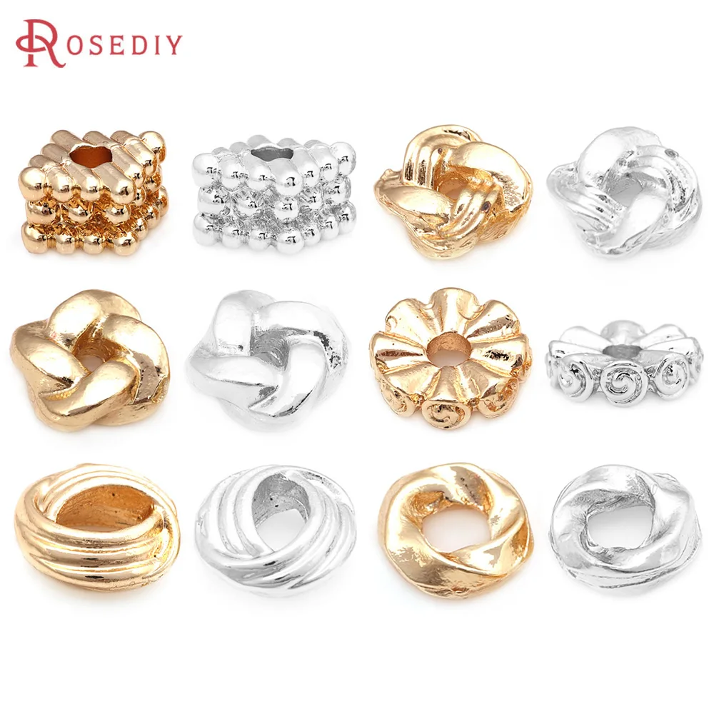 18K Gold Color Bras… - image