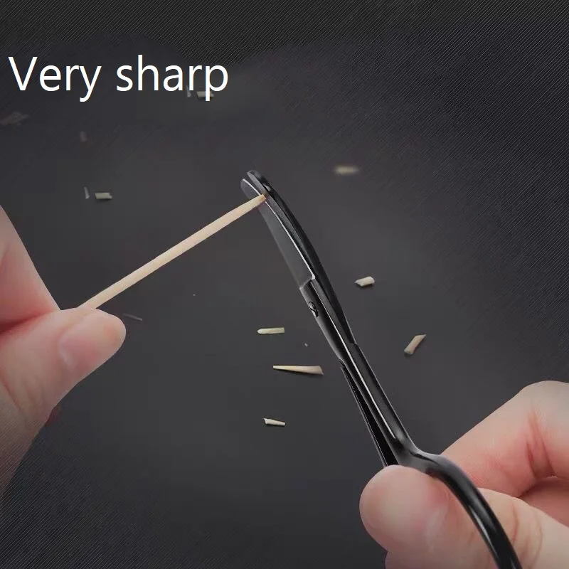 New Round Tip Nose Scissors Nose Hair Cutting Nose Scissors Man Facial Hair Eyebrow Scissors BMJ01