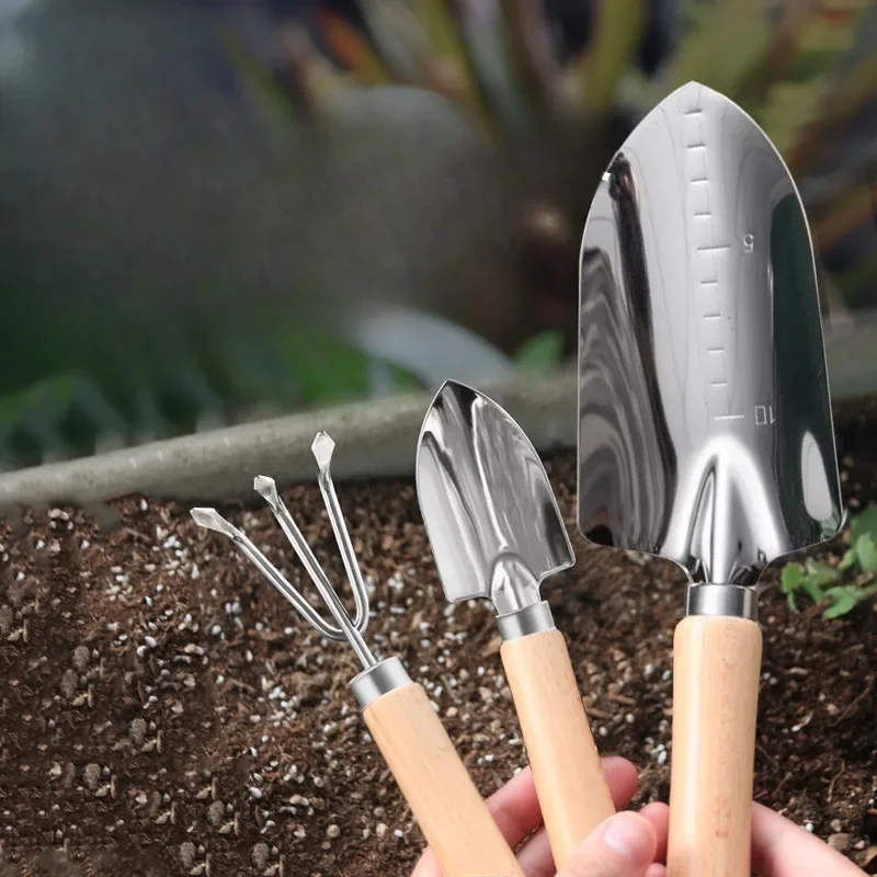 

Flower Gardening Tools Small Shovel Household Vegetable Loosening Soil Transplanting Weeding Flower Shovel Compact Comfortable