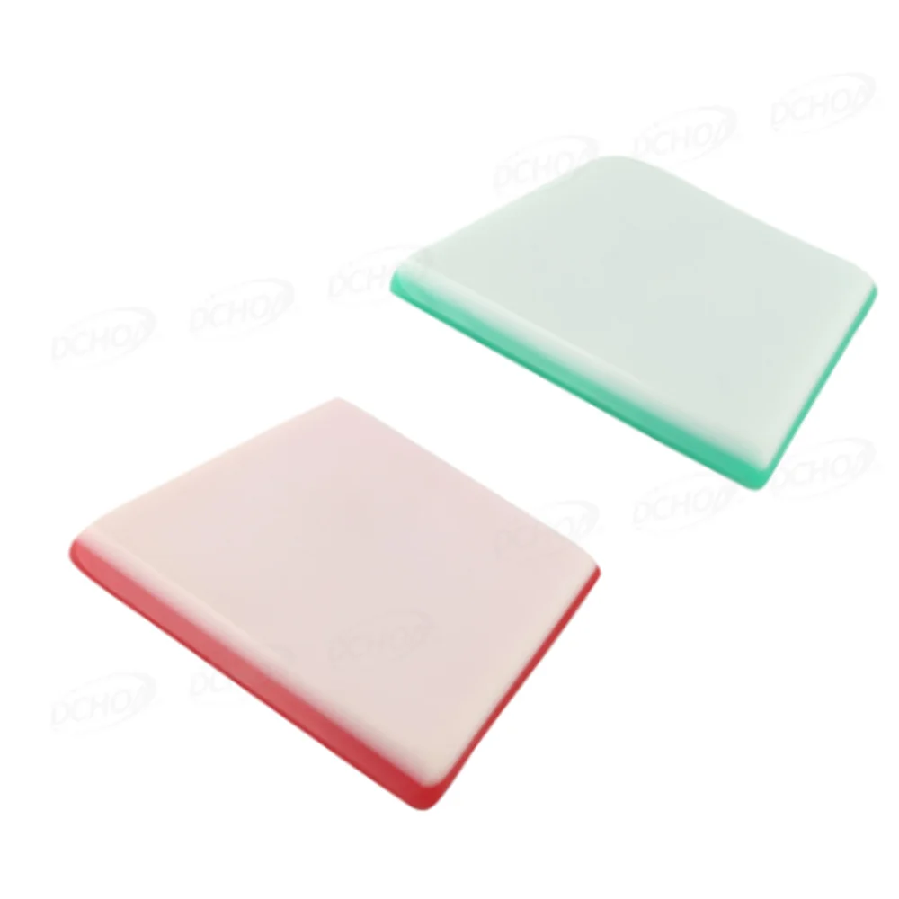 Double Layer Trapezoid PPF Squeegee Car Paint Protection Film Scraper TPU Invisible Car Film Application Tool