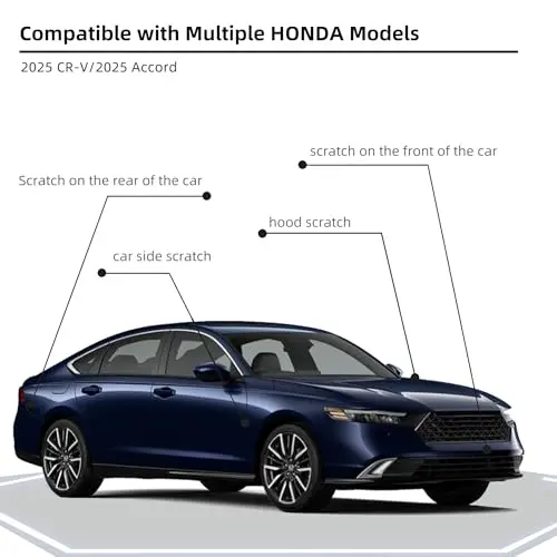 Canyon River Blue Metallic(B-640M) Car Paint Touch Up Pen for Honda,Automotive Scratch Remover for Nicks & Chips Repair