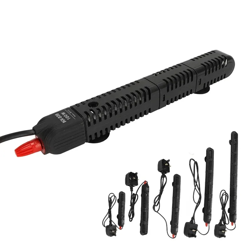 Aquarium heater, aquarium glass heating rod, automatic constant temperature heater, waterproof, with protective cover