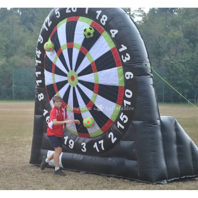 Giant Commercial Outdoor Sports Inflatable Football Shooting Dart Target Inflatable Football Dart Board Inflatable Golf