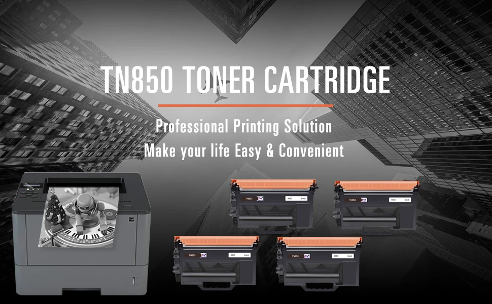 TN850 Toner + DR820 Drum for Brother MFC-L5700DW MFC-L5800DW MFC-L5850DW Printer