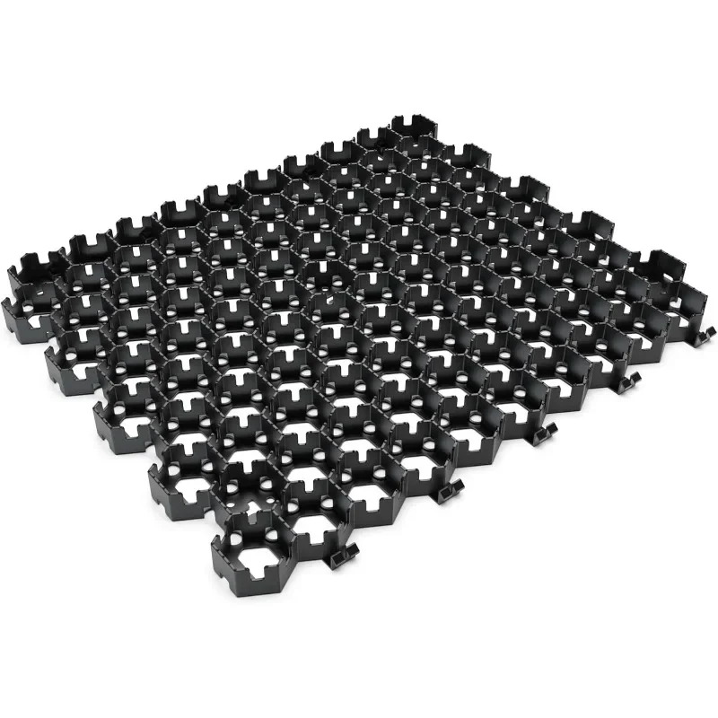 home.Permeable Pavers - HexPave Grass & Gravel Permeable Paver System - 100% Recycled PPE Plastic Pavers, Handles 27,000 lbs,