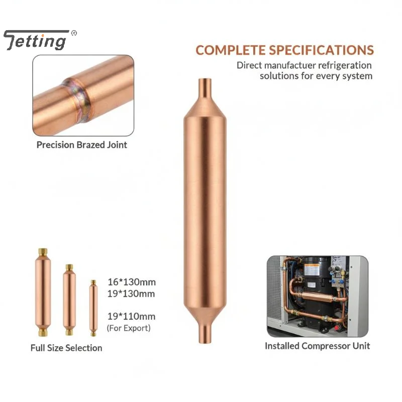 1Pcs Refrigerator Freezer Filter General Dryer Freezer Filter Dryer Single Tube Filter Accessories