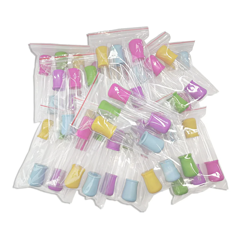 5Pcs/set Droppers Plastic Silicone Baby Pipettes Devices Infant Droppers Feeders Pipette Dropper School Lab Experiment Supplies