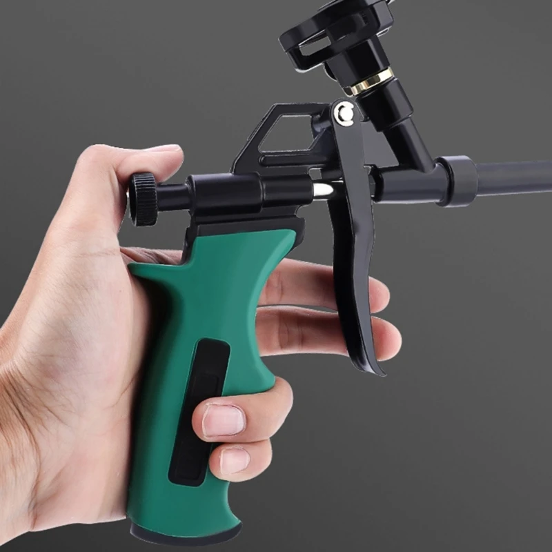 Foam Expanding SprayGun Foam GlueGun All Metal Polyurethane Foam Sealant Specias Manual Tool For House Renovation