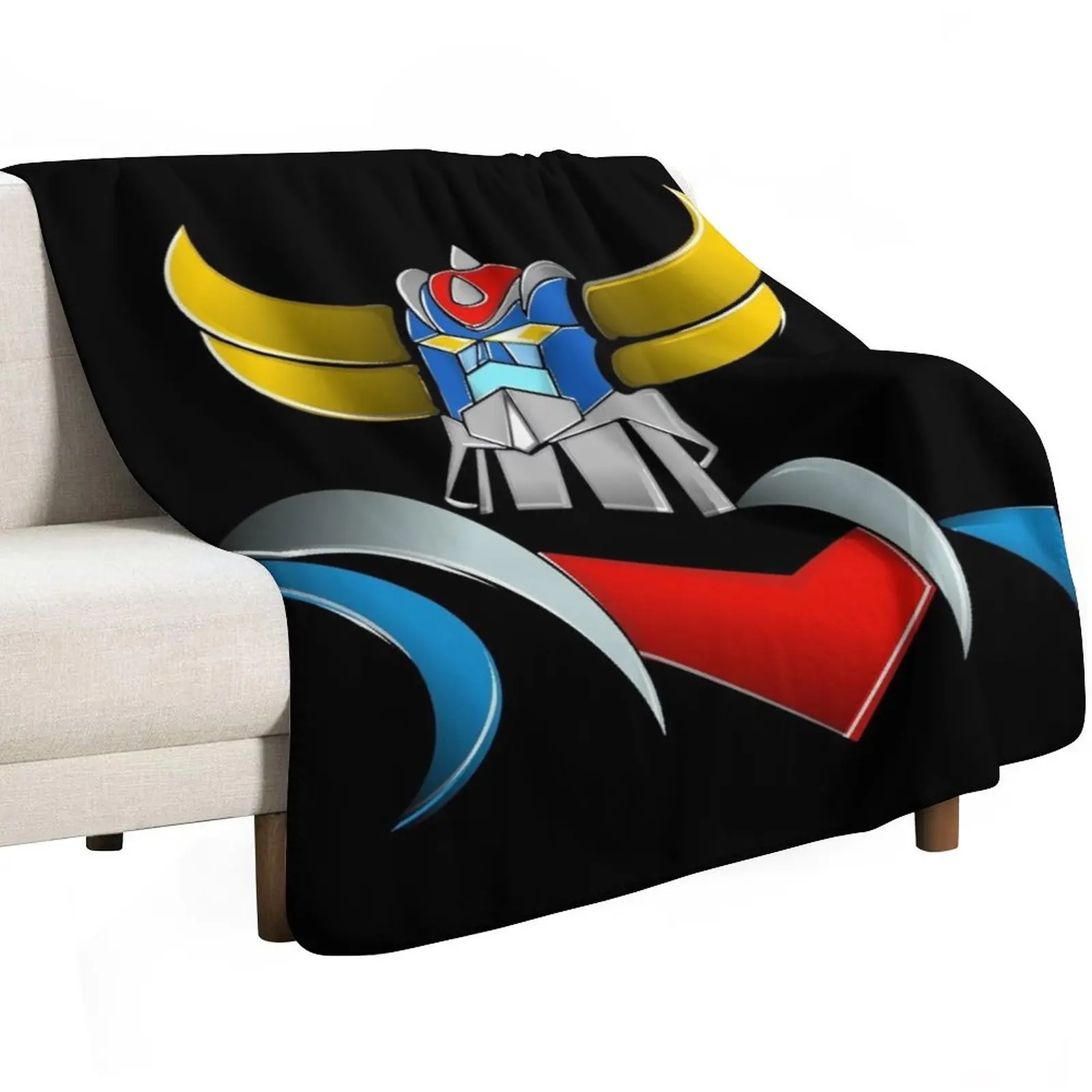 Goldorak, Grendizer Throw Blanket Decorative Throw For Baby Blankets For Bed Cute Plaid Luxury Designer Plaid Blankets