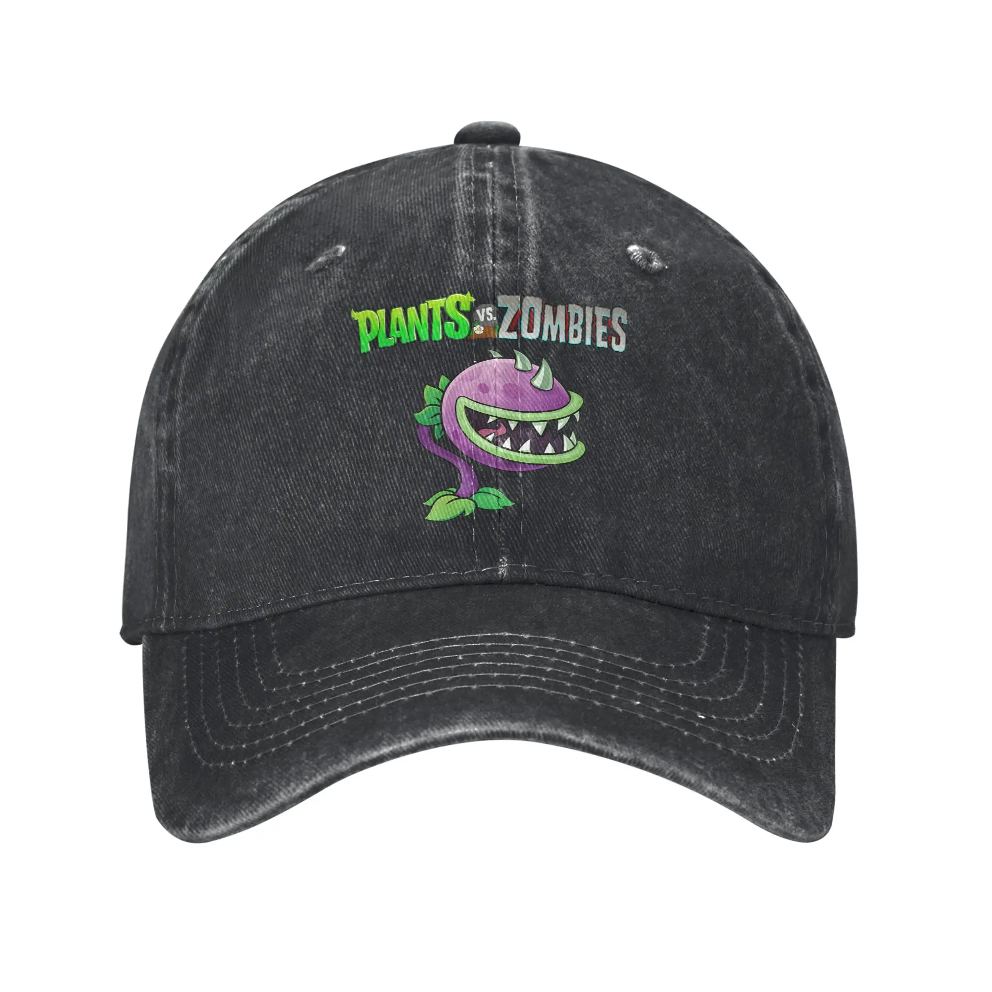 Chomper design HD Plants vs Zombies Fashion Baseball Cap  Outdoor Accessory Brand Man Caps  Dog Walking Brand Man Caps