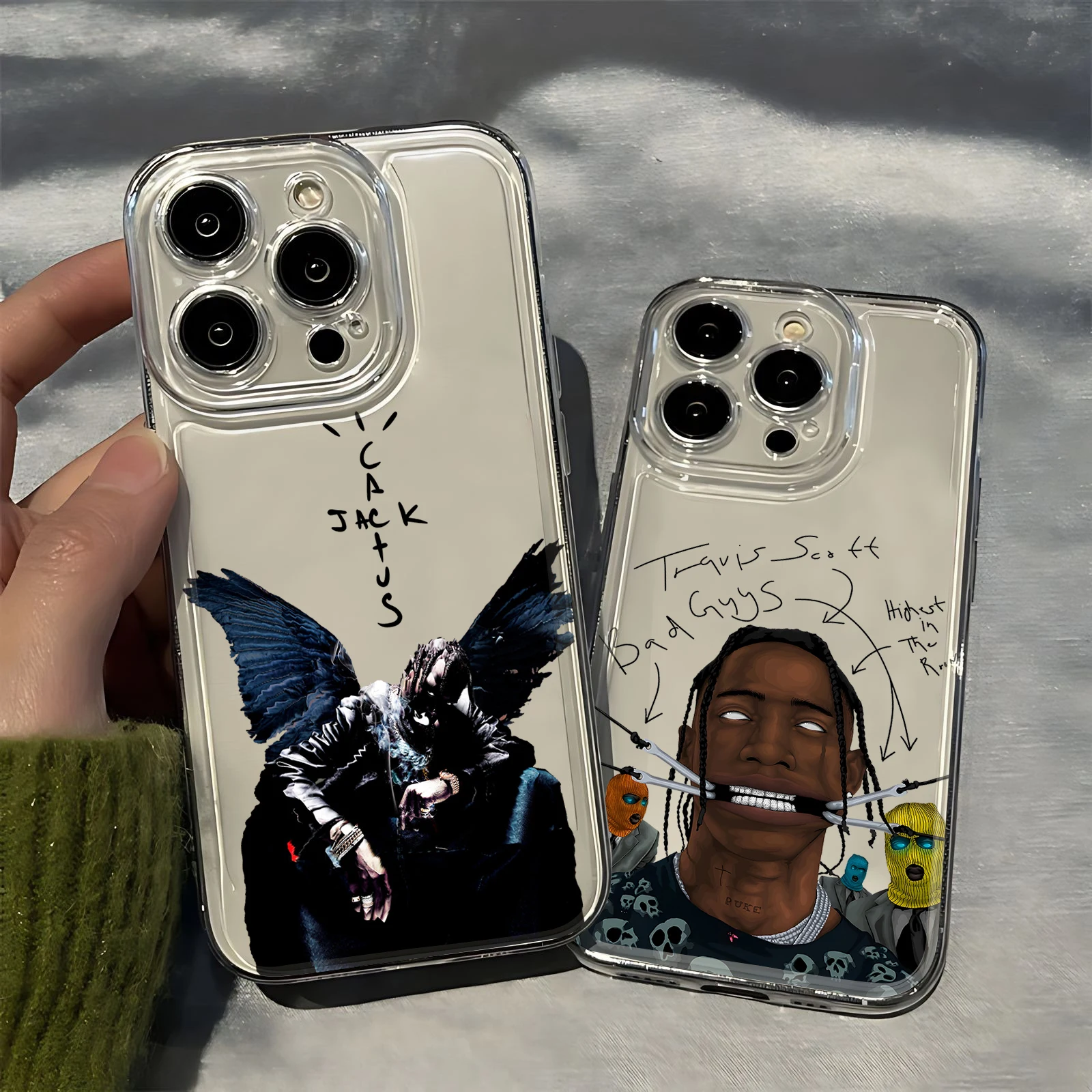 Fashion Jackboys Travis Scott Phone Case For Xiaomi Redmi Note 13 12 12C 11 10 10C 13C 10s 9 9s 9A 9T 9C 8 7 Pro Max 4G 5G Cover