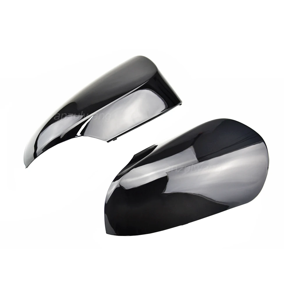 

For Toyota Prius Plus 2011 - 2020 Prius 2009 - 2012 Mark X 2009 - 2012 Wing Side Mirror Caps Black Rearview Mirror Cover Cap