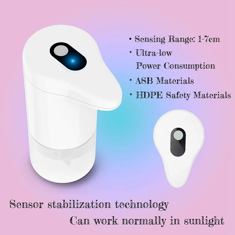 Automatic Soap Dispenser,Sensor Touchless Infrared Motion Sensor Alcohols Sprayer Hand Sanitizers Bottle Machine 500ML