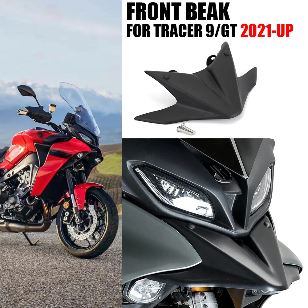 

Motorcycle Front Beak Fairing Extension Wheel Extender Cover Fender For Yamaha Tracer 9 GT TRACER 900 Tracer900 2021 2022 2023