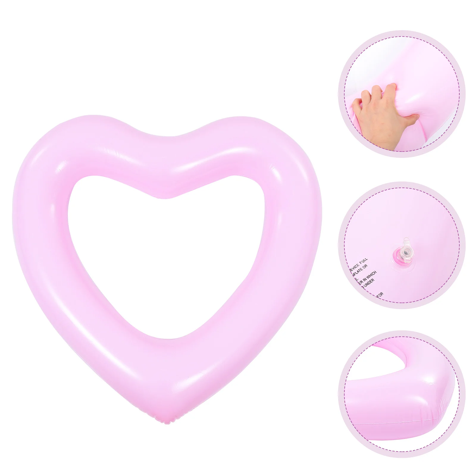 

Love Swimming Ring Beach Party Heart Shaped Pool Float Childrens Floats Inflatable Pvc